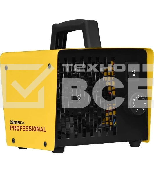 Тепловентилятор Centek CT-6030 2000Вт желтый/черный