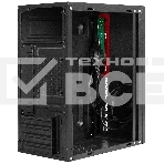 Компьютерный корпус Minitower ExeGate BAA-403U-AA500 (mATX, БП AA500 с вент. 8см, 2хUSB/1хUSB 3.0, HD Audio, черный), фото3