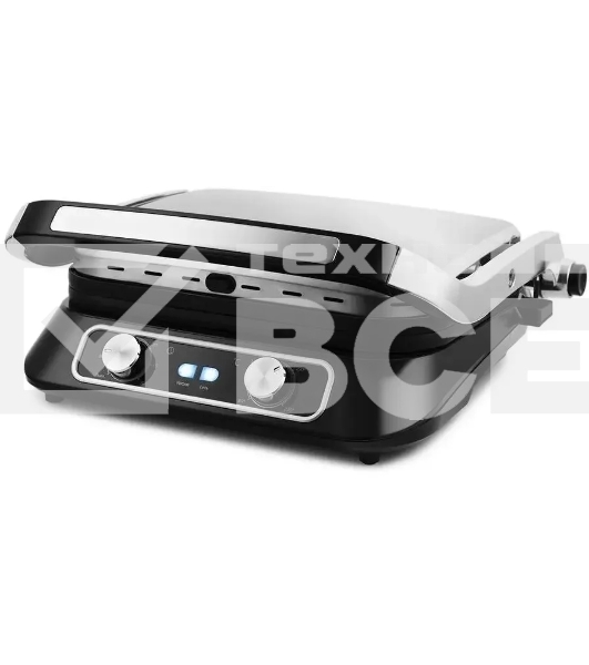 Гриль электрический KITFORT KT-1652 черный/серый, 2100 Вт