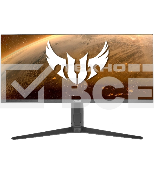 Монитор 34' ASUS TUF Gaming VG34VQL1B VA 3440x1440, 165 Гц, 1 мс, 21:9, 550 кд/м², HDMI 2.0, DP 1.4, 3.5 Jack, USB Hub (2x USB), изогнутый экран (1500R), динамики (2x2 Вт), черный