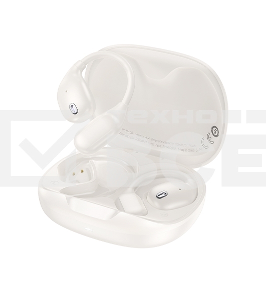 Наушники TWS Borofone BW66 Milky белый, вкладыши, Bluetooth, до 4 ч