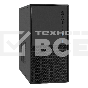 Компьютерный корпус Minitower ExeGate BAA-308MU2-UNS500 (mATX, БП UNS500 с вент. 12см, 1хUSB+2хUSB 3.0, HD Audio, черный)