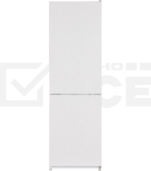 Холодильник Nordfrost NRG 152 WTM белый стекло двухкамерный 205/115 л морозилка снизу