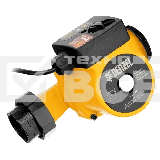 Циркуляционный насос Denzel CP32-4, напор 4 м, 50 л/мин, 1 м кабель, монт. длина 180 мм