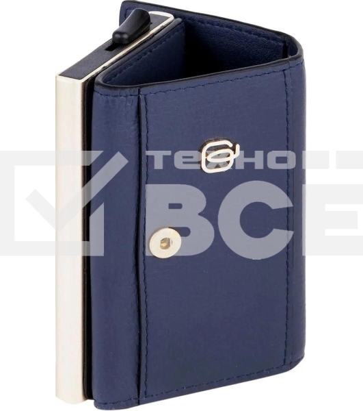Чехол для кредитных карт Piquadro Lyra PP5649W92R/BLU4 синий натур.кожа