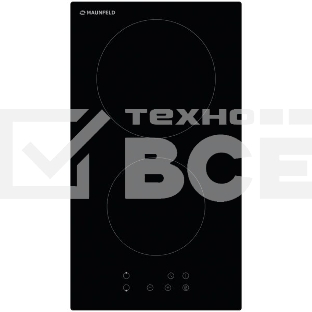 Варочная панель Maunfeld EVCE.292-BK ДОМИНО, ЧЕРНОЕ стекло