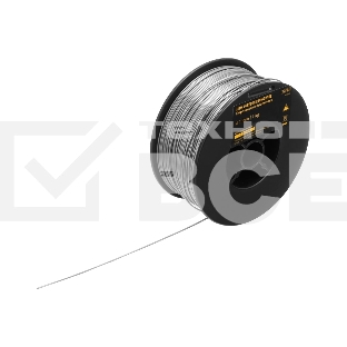 Порошковая проволока Е71TGS, диам. 1 мм, 1 кг, диам. катушки D100 Denzel