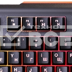 Клавиатура Oklick 717G проводная, USB, черный/серый, фото12
