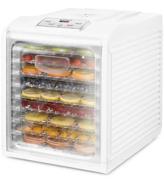 Сушилка для овощей и фруктов Kitfort КТ-1909 9под. 700Вт белый