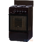 Плита Комбинированная De Luxe 606040.00гэ-003(кр) ЧР черный (стеклянная крышка) реш.чугун, фото2