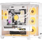 Компьютерный корпус Aerocool / Formula Crystal Z9 белый без БП ATX 7x120mm 2xUSB3.0 audio bott PSU, фото2