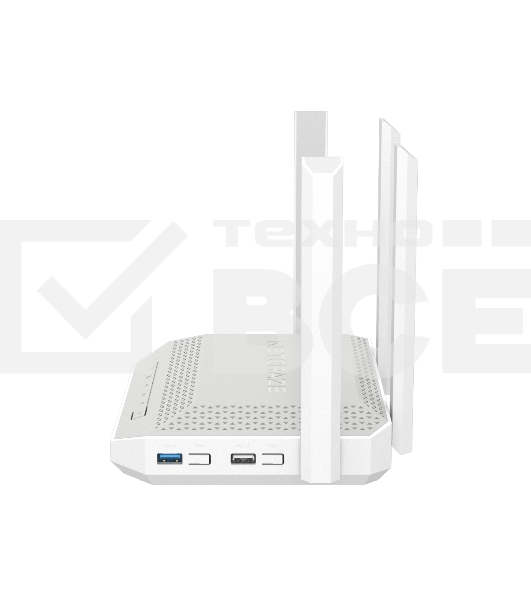 Мультигигабитный интернет-центр Netcraze Giga (NC-1012) с Mesh Wi-Fi 6 AX3000, Smart-коммутатором 1×2.5G/SFP и 4×1G, многофункциональными портами USB 3.0 и 2.0