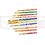 Набор кистей Silwerhof Color (набор 10шт) синтетика круглая №2,3/плоская №3,6,7,12/овальная №3,10, фото11