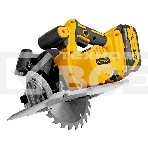 Пила циркулярная аккумуляторная бесщет. Denzel CCSH-BL-20-185, 185 мм, Li-Ion, 20 В, фото4