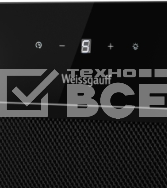 Вытяжка Weissgauff BOX 850 Touch Black Glass