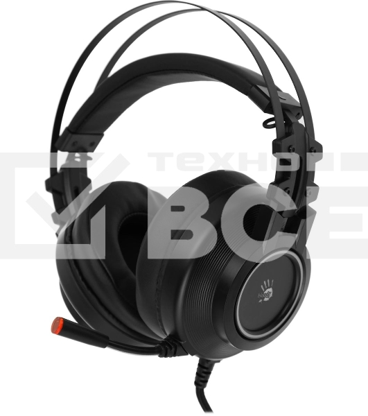 Гарнитура проводная с микрофоном A4 Bloody G528C черный 1.8м мониторы USB оголовье (G528C)