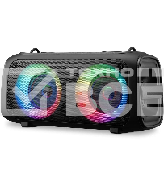 Портативная колонка Hyundai H-PS1030 черный/черный 40 Вт 2.0 BT 10м 3600mAh