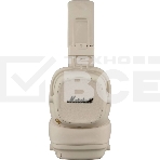 Беспроводные/проводные наушники Marshall Major V бежевый, накладные, Bluetooth + проводной, беспроводная зарядка, до 100 ч, фото2