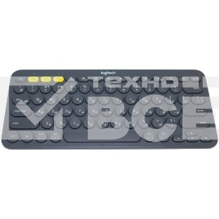 Клавиатура беспроводная Logitech K380 (920-007590) темно-серый (неоригинальная гравировка)
