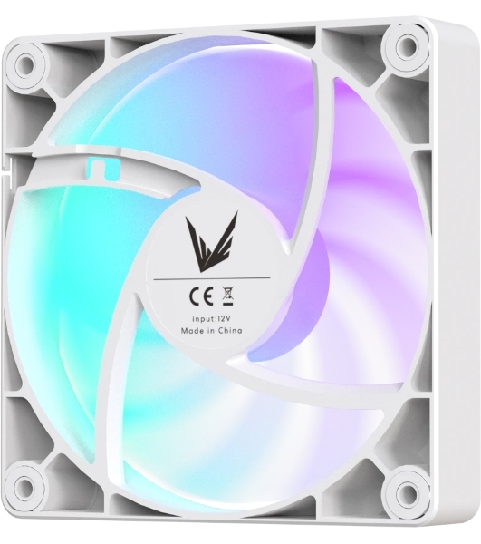 Вентилятор для корпуса Formula PA120 ARGB 120х120x25 белый 4-pin 26.8дБ (PA120 WHITE) Ret