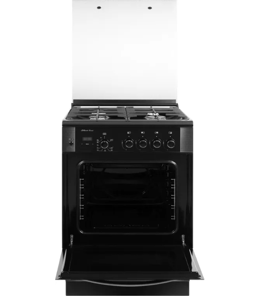 Плита газовая Gefest ПГ 6300-03 0046 черный, конфорок 4 шт, духовка 52 л, 60 см x 85 см x 60 см