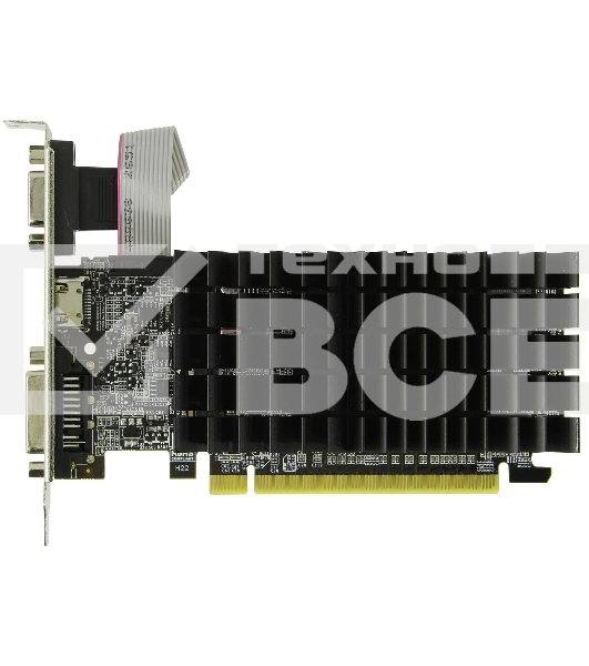 Видеокарта AFOX AF210-1024D3L5-V2 Geforce G210 1GB DDR3 64BIT, LP Heatsink
