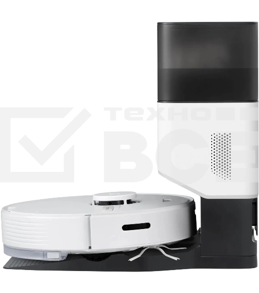 Робот-пылесос Roborock Q7+ White модель Q400RR+AED03HRR (ЗУ с автовыгрузкой мусора)