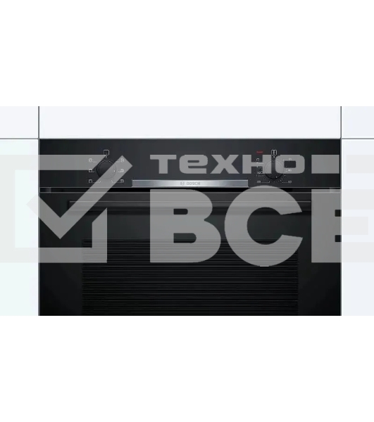 Духовой шкаф электрический Bosch HBA530BB0S черный/серебристый