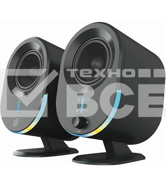 Колонки Оклик OK-303A 2.0 черный 20Вт BT