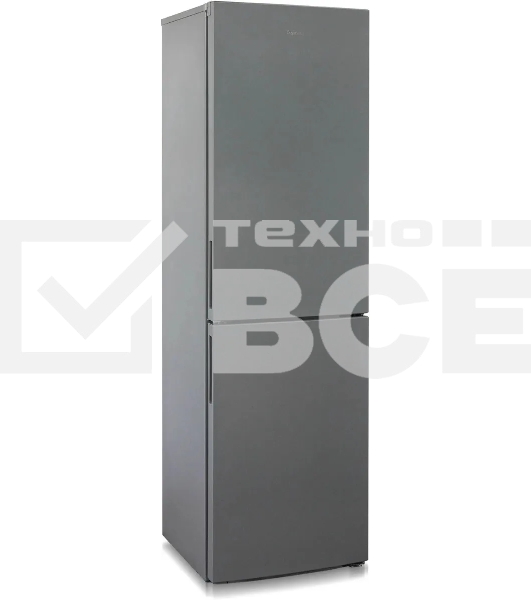 Холодильник Бирюса Б-W6049 графит матовый двухкамерный 245/135л морозилка снизу