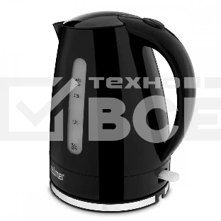 Чайник электрический Zelmer ZCK7617B 1.7л. 2200Вт черный корпус: пластик