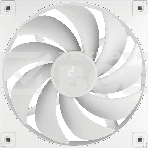 Вентилятор для корпуса DEEPCOOL FD14 белый, 140 мм, 1650 об/мин, 25.6 дБ, 4 pin, фото 1
