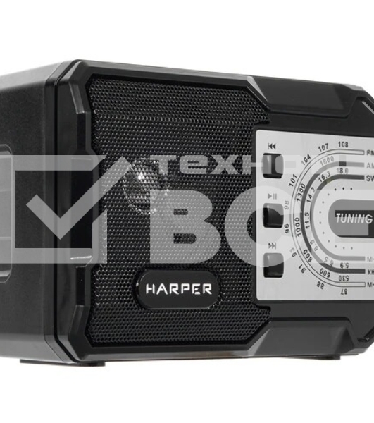 Радиоприемник Harper HRS-440 черный