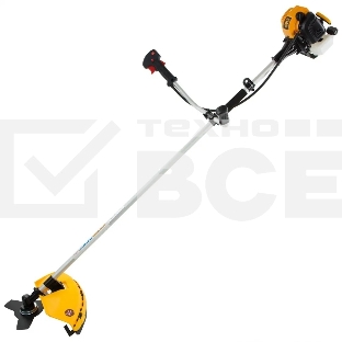 Триммер Denzel DT 25 бензиновый 25см3 1.3 лс. неразъемная штанга состоит из 2 частей
