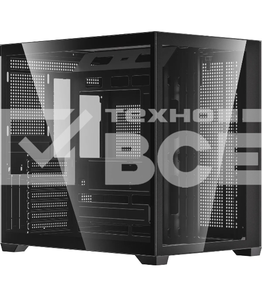 Компьютерный корпус Accord ACC-ZA06B черный без БП ATX 3x120mm 1xUSB2.0 1xUSB3.0 1xUSB3.1 audio