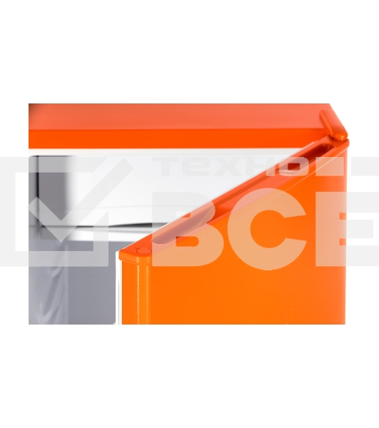 Холодильник Nordfrost ORANGE NR 402 OR оранжевый однокамерный 49/11 морозилка сверху