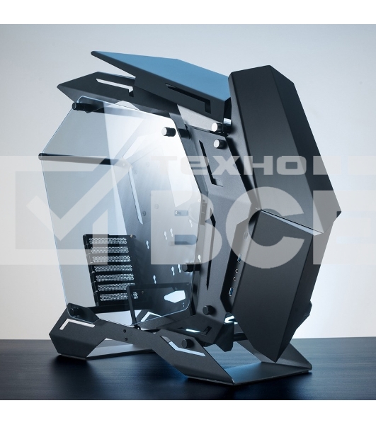 Корпус без блока питания JONSBO MOD-3, Full-Tower, TG, no fans, 2xUSB-A 3.0, EATX, ATX, mATX, mITX Black
