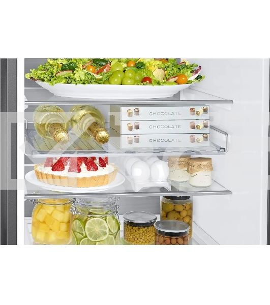 Холодильник Samsung RB34C7B5EB1/EF 2-хкамерн. черный мат. инвертер