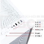 Компьютерный корпус Ginzzu CL560 белый mATX, фото10