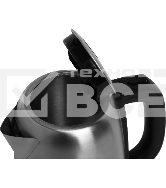 Чайник электрический Vitek VT-1137 1.7л. 2200Вт серебристый матовый корпус: металл