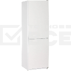 Холодильник Nordfrost NRG 152 WTM белый стекло двухкамерный 205/115 л морозилка снизу, фото 1