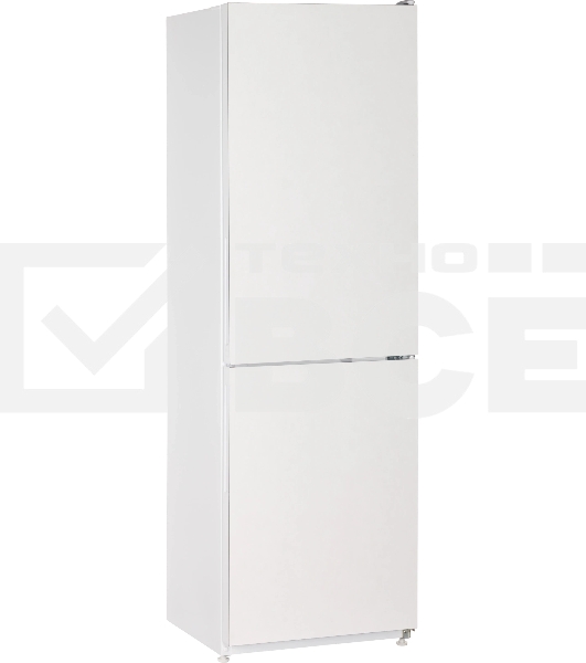 Холодильник Nordfrost NRG 152 WTM белый стекло двухкамерный 205/115 л морозилка снизу