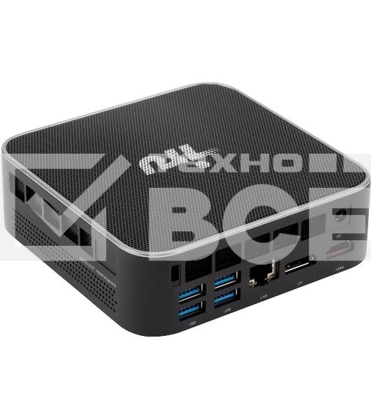 Мини ПК IRU Tactio 525 Ryzen 7 6800H (3.3) 16Gb SSD 1Tb 680M FreeDOS GbitEth WiFi BT черный (2113241)