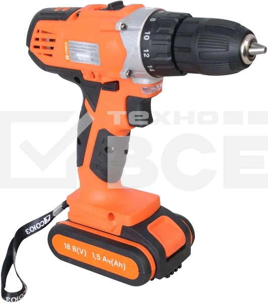 Дрель-шуруповерт Союз ДШС-18-2К-ПРОМО аккум. патрон:быстрозажимной (кейс в комплекте)