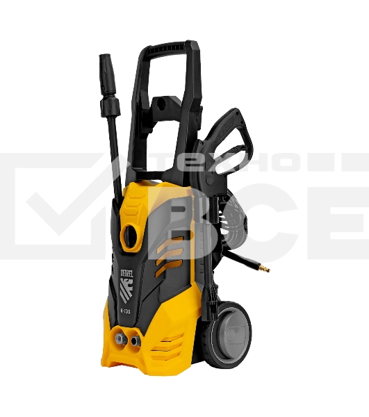 Моечная машина высокого давления Denzel R-135 1800 Вт, 135 бар, 6 л/мин, колесная