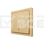 Выключатель LEZARD 704-3688-111QC 1-кл. с индик. СП ZIMA IP20 10А безвинт. зажим, зол., фото4