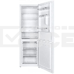 Холодильник Maunfeld MFF185SFW белый двухкамерный 213/104л морозилка снизу, фото 1