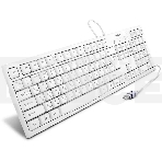 Клавиатура SVEN KB-S300 проводная, USB Type-A, белый, фото4