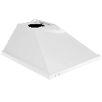 Вытяжка каминная Elikor Оптима 50П-400-П3Л белый, 50 см, 400 куб. м/ч, 55 дБ, фото3