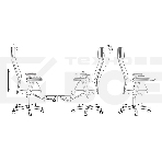 Кресло руководителя Бюрократ T-995/BLACK черный TW-01, искусственная кожа, крестовина металл, фото6